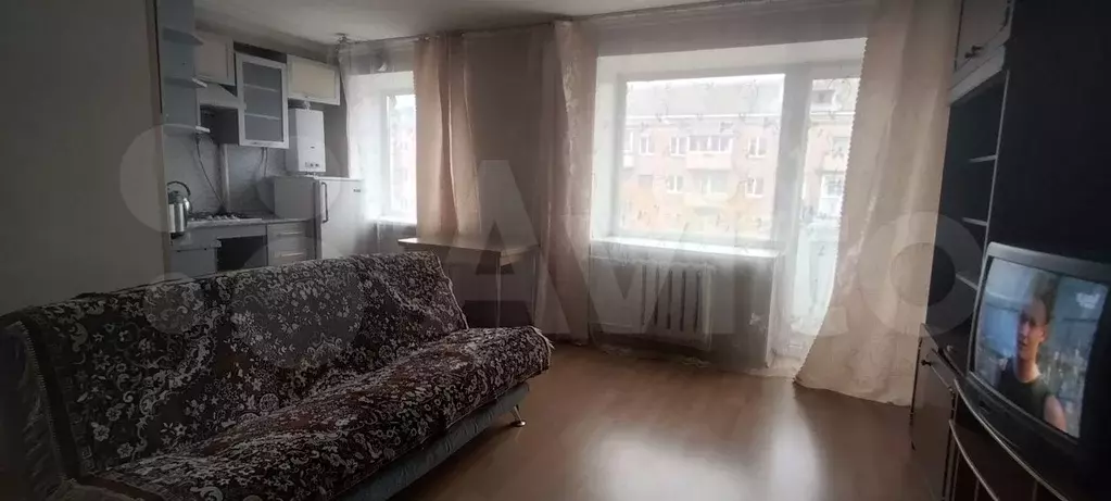 1-к. квартира, 30 м, 4/5 эт. - Фото 1