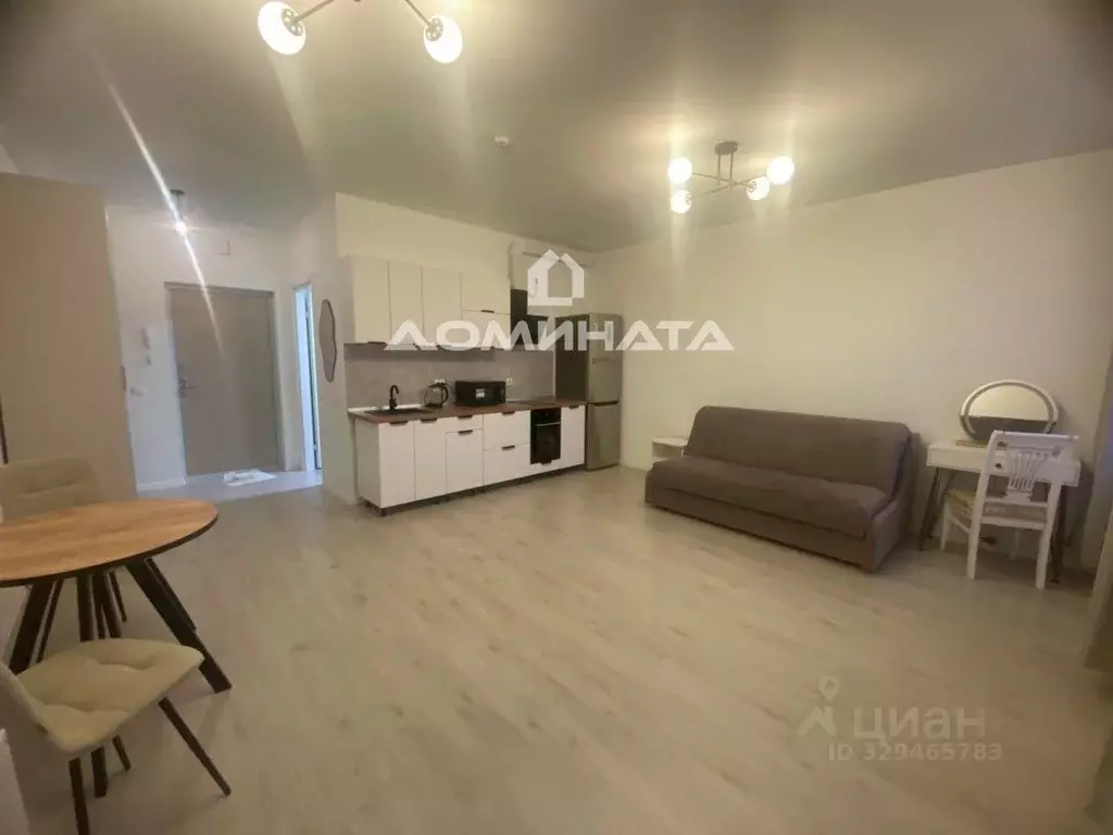 Студия Санкт-Петербург наб. Реки Каменки, 7к3 (32.4 м) - Фото 1