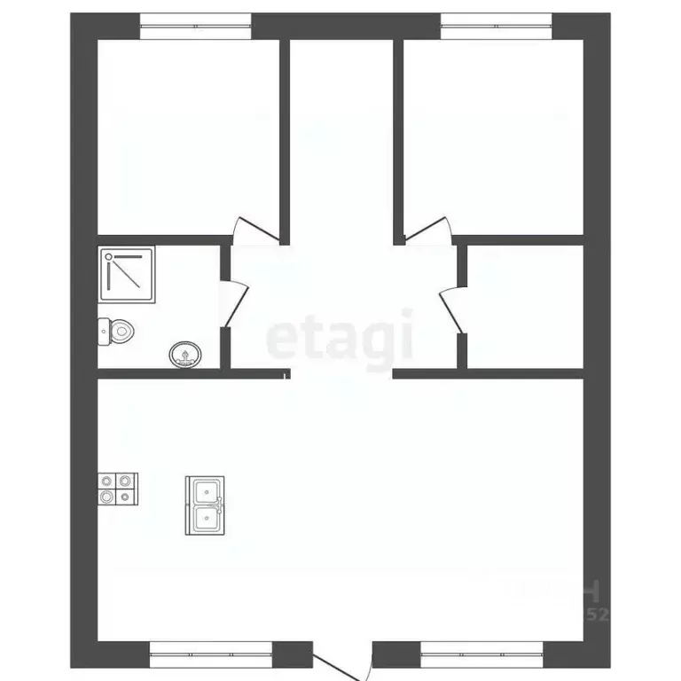 Дом в Ставропольский край, Ессентуки ул. Веселая (140 м) - Фото 1