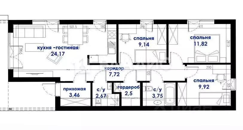 Дом в Новосибирская область, Новосибирский район, с. Толмачево ул. ... - Фото 1