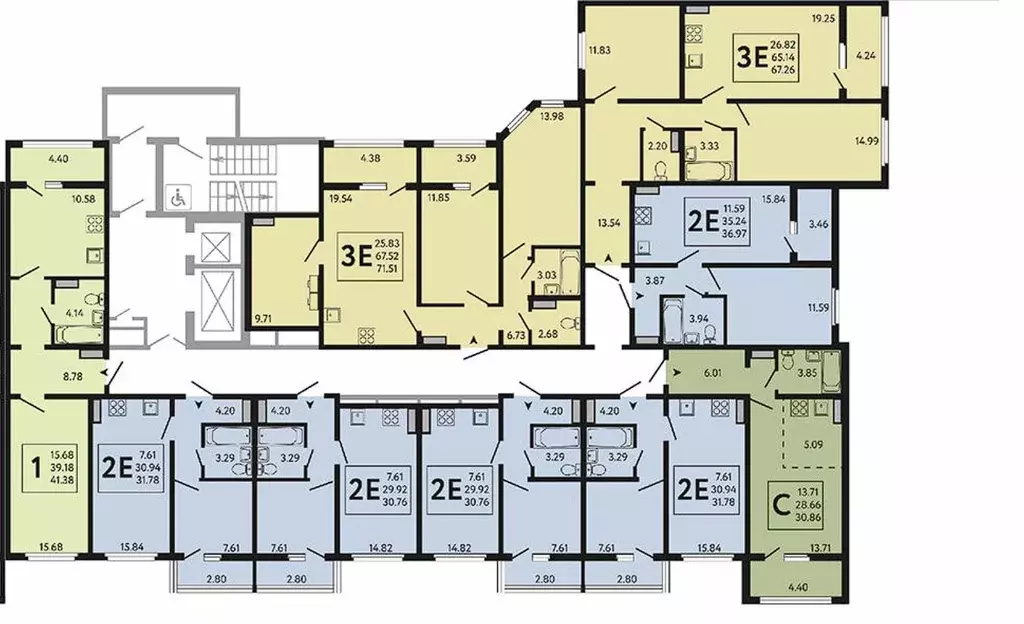 1-к кв. Липецкая область, Липецк Инстеп. Механизаторов жилой комплекс ... - Фото 2