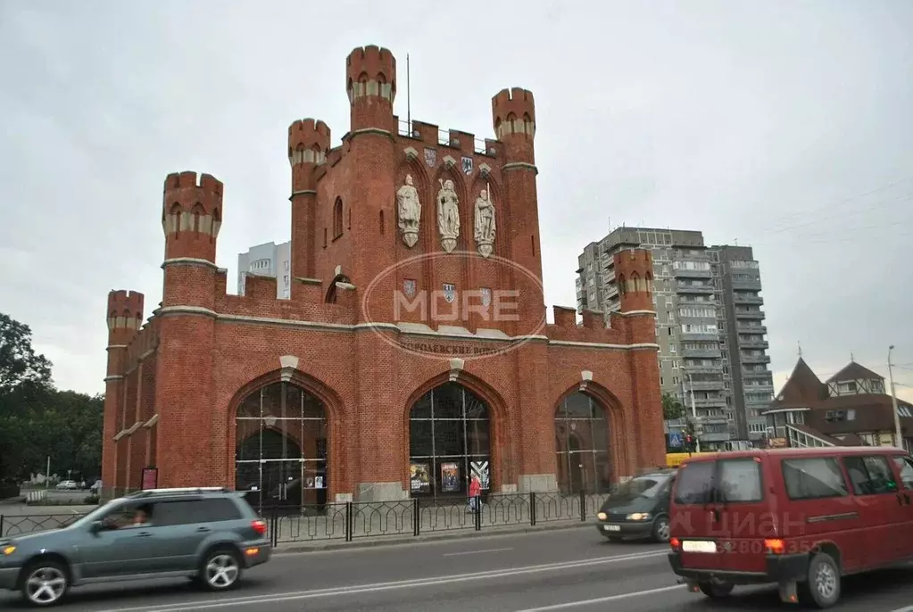 1-к кв. Калининградская область, Калининград ул. Литовский Вал, 89А ... - Фото 1