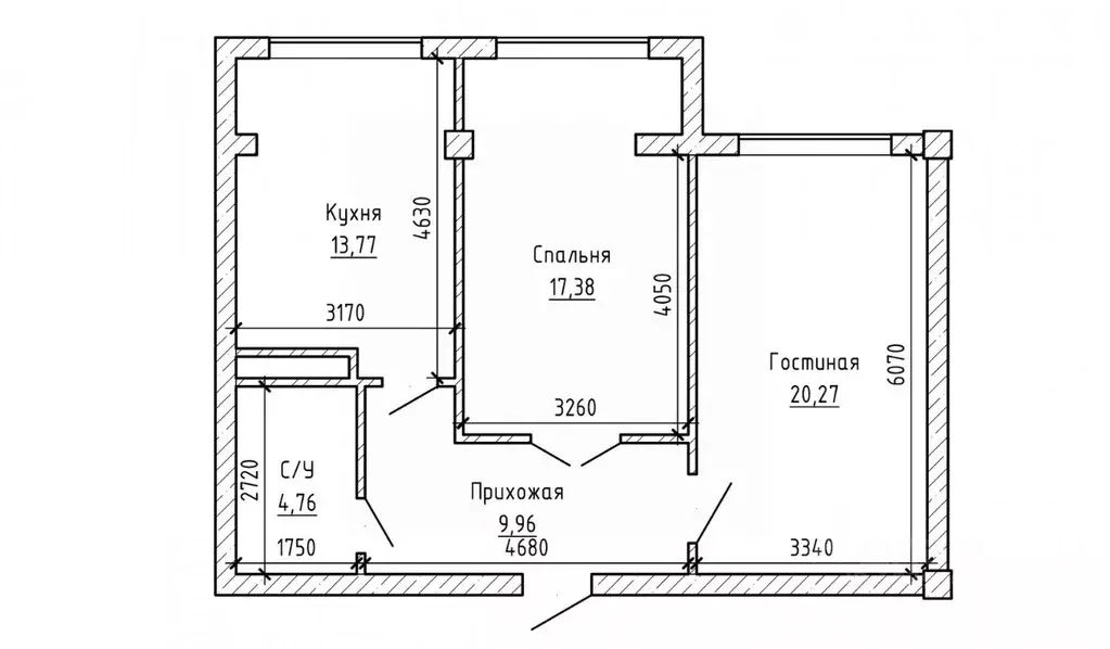 2-к кв. Кабардино-Балкария, Нальчик ул. Шогенова (68.2 м) - Фото 2