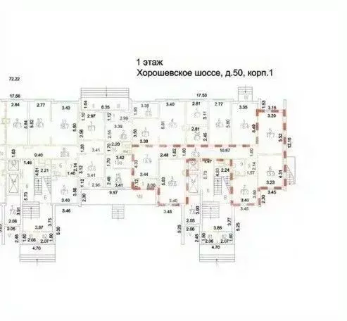 Помещение свободного назначения в Москва Хорошевское ш., 50К1 (109 м) - Фото 2
