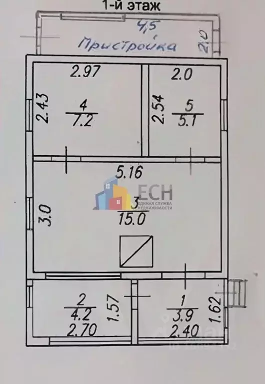 Дом в Тульская область, Тула 40 лет Октября СНТ, 45 (38 м) - Фото 2