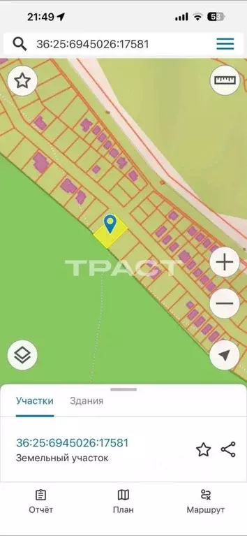 Участок в Воронежская область, Рамонский район, с. Ямное ул. Победы, ... - Фото 2