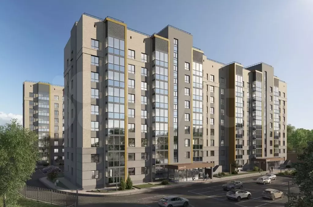 2-к. квартира, 67,5 м, 7/9 эт. - Фото 0