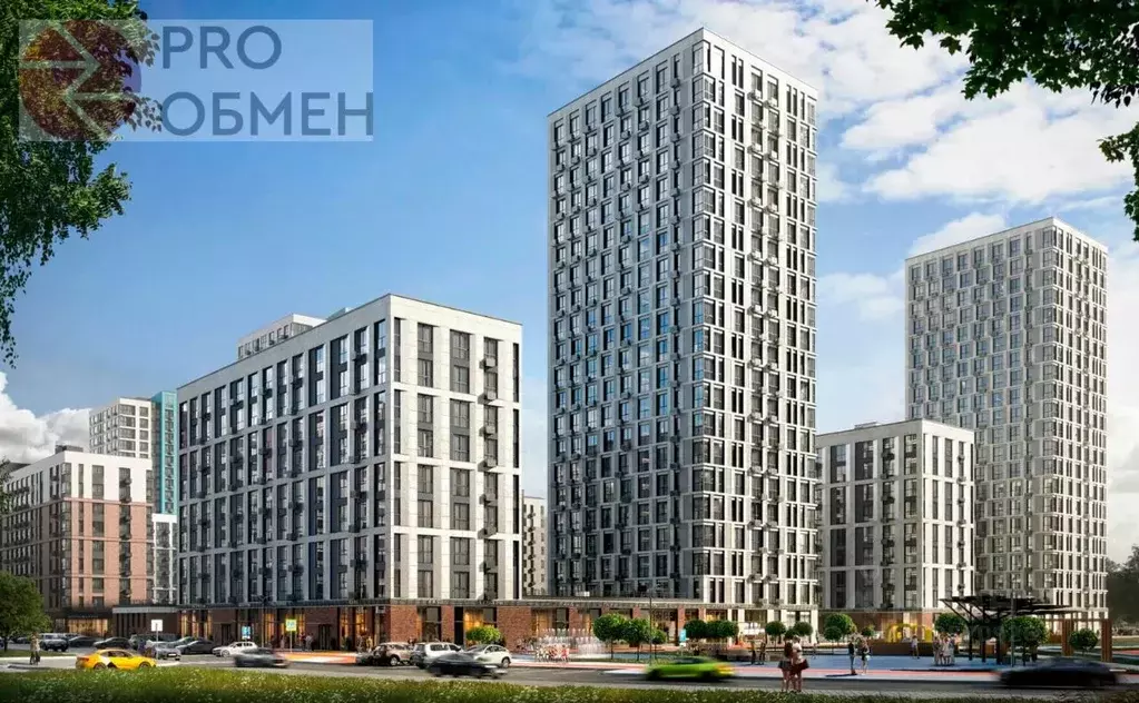 Студия Москва Бунинские Кварталы жилой комплекс, 5.1 (28.8 м) - Фото 0