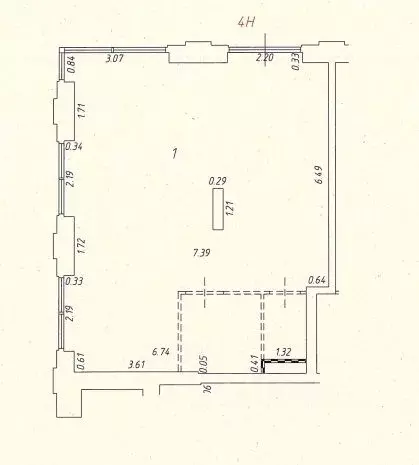 Помещение свободного назначения в Москва ул. Нижние Мневники, 9 (67 м) - Фото 1