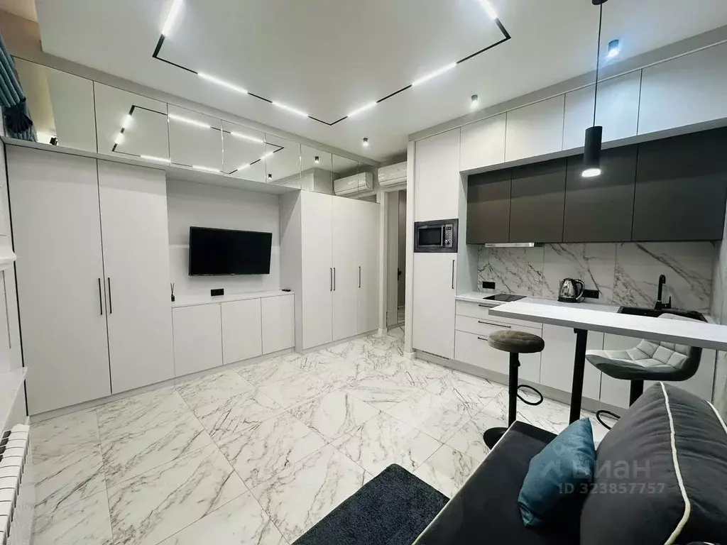 Студия Москва Шелепихинская наб., 34к4зд8 (29.0 м) - Фото 1