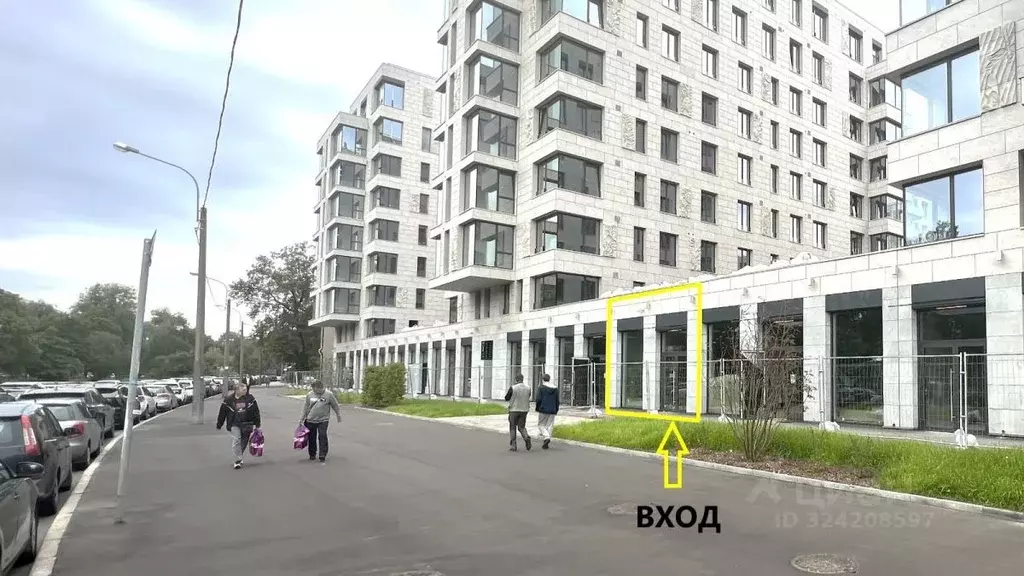 Помещение свободного назначения в Санкт-Петербург наб. Черной речки, ... - Фото 1