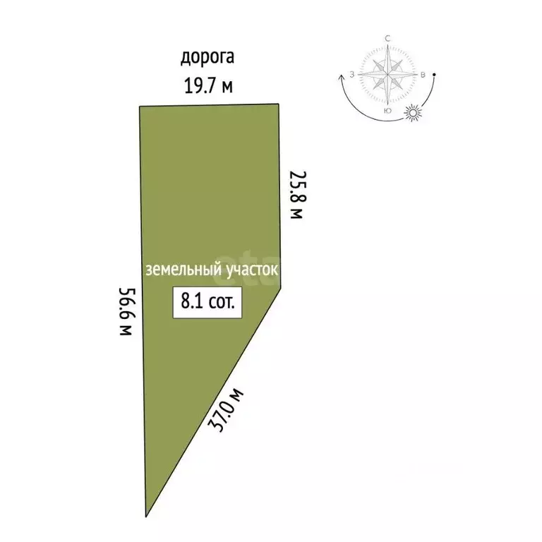 Участок в Ростовская область, Аксайский район, Большелогское с/пос, ... - Фото 1