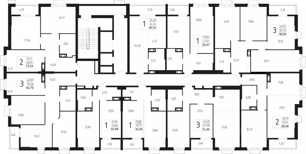 3-к кв. Волгоградская область, Волгоград 127-й кв-л,  (82.76 м) - Фото 2