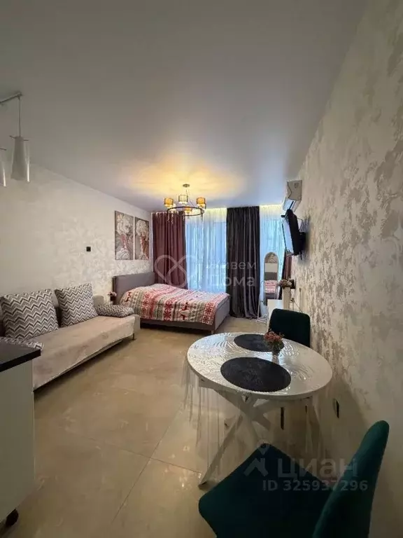 Студия Волгоградская область, Волгоград ул. Степанищева, 4 (27.6 м) - Фото 0