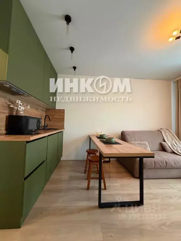 Студия Московская область, Котельники Парковый мкр, 1к20 (19.0 м) - Фото 1