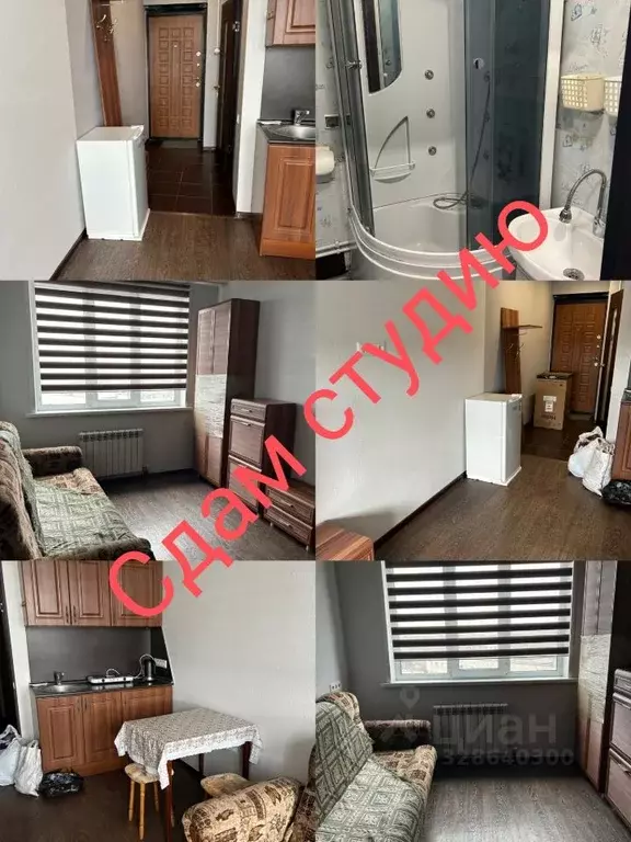 Студия Алтайский край, Новоалтайск Октябрьская ул., 25а (23.0 м) - Фото 1