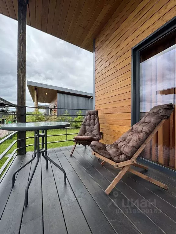 Дом в Ленинградская область, Приозерский район, Красноозерное с/пос, ... - Фото 1