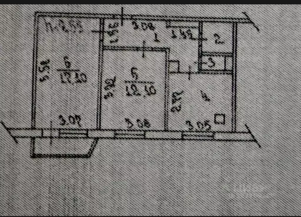 2-к кв. Чувашия, Чебоксары ул. Николая Гастелло, 1/72 (54.0 м) - Фото 1