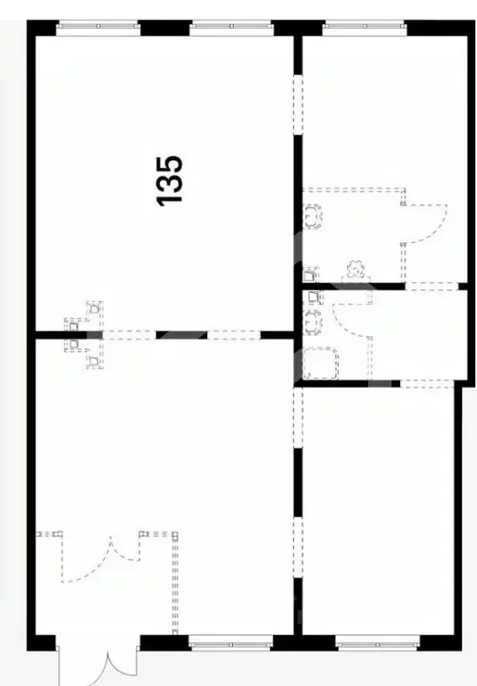 Помещение свободного назначения в Москва ул. Усадебный Парк, 1 (135 м) - Фото 2