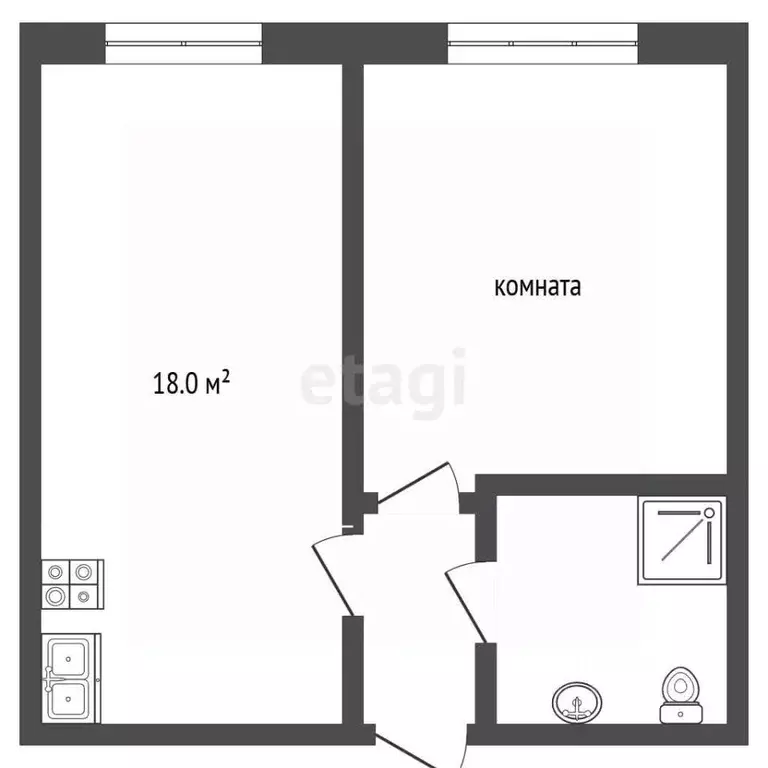 1-к кв. Москва 5-я Мякининская ул., 20 (47.0 м) - Фото 1