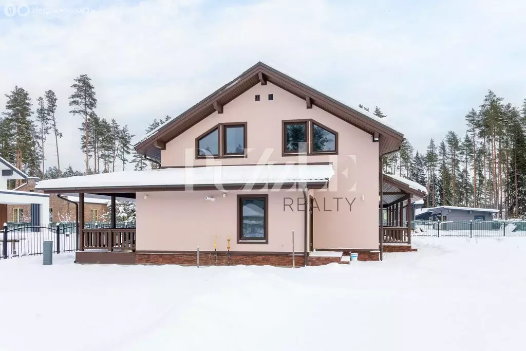 Дом в городской посёлок Рощино, коттеджный посёлок Ривер Парк (258.6 ... - Фото 1