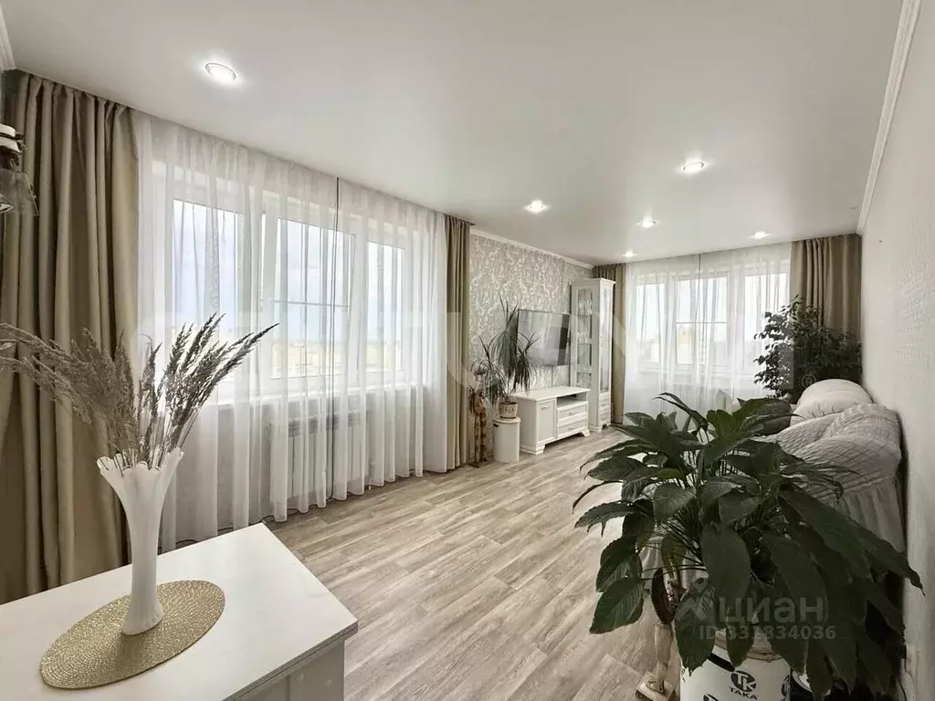 2-к кв. Чувашия, Чебоксары бул. Солнечный, 14 (65.3 м) - Фото 1