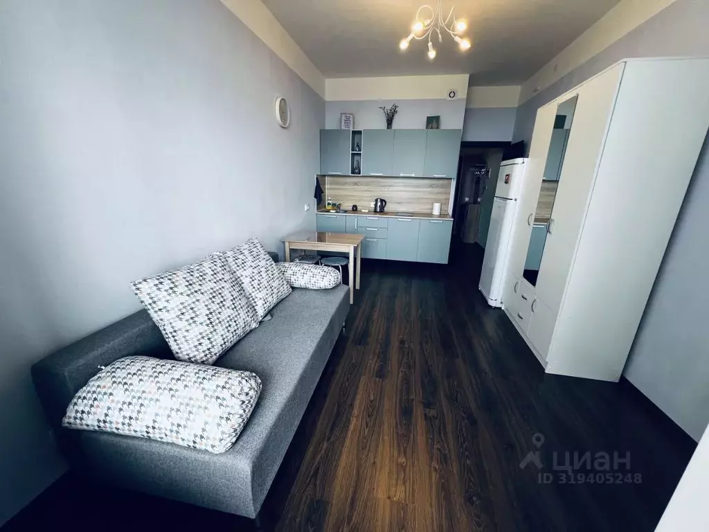 Студия Санкт-Петербург аллея Арцеуловская, 21 (25.0 м) - Фото 1