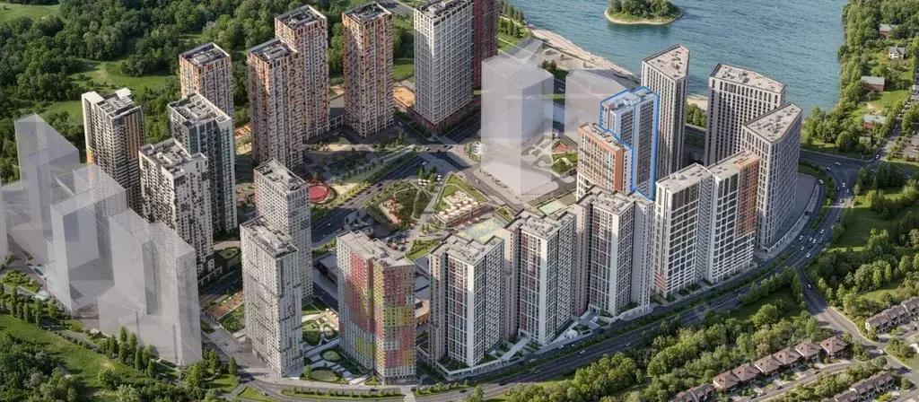 Студия Московская область, Красногорск ул. Тенистых Аллей, 3к3 (29.8 ... - Фото 1