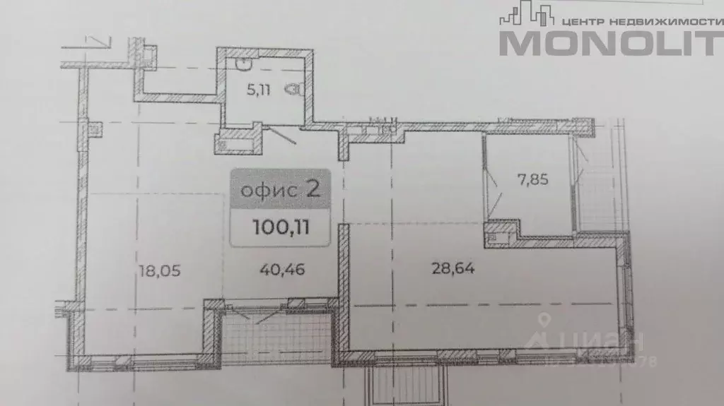 Торговая площадь в Свердловская область, Екатеринбург ул. Академика ... - Фото 1