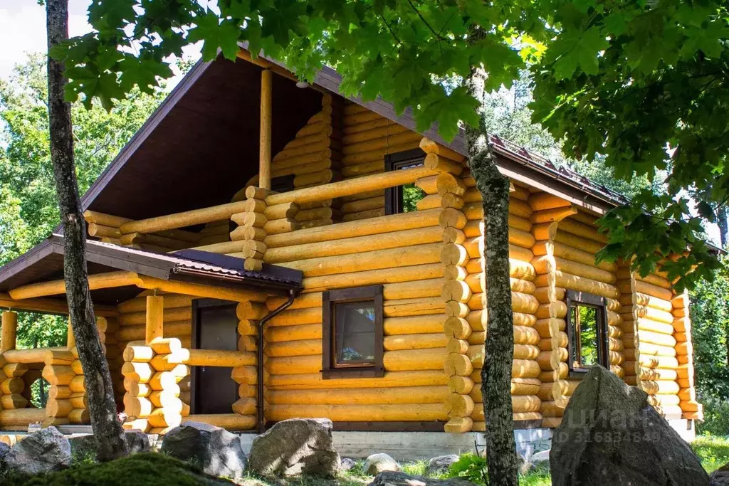 Дом в Ленинградская область, Приозерский район, Ларионовское с/пос, ... - Фото 0
