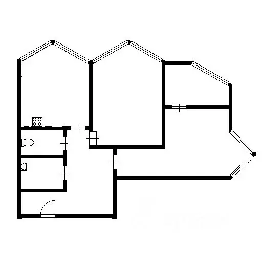 2-к кв. Башкортостан, Уфа Бакалинская ул. (62.0 м) - Фото 2