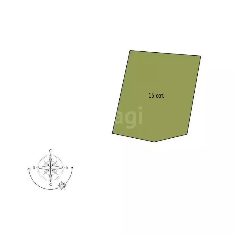 Участок в Белгород, улица Виктора Лосева (15 м) - Фото 1