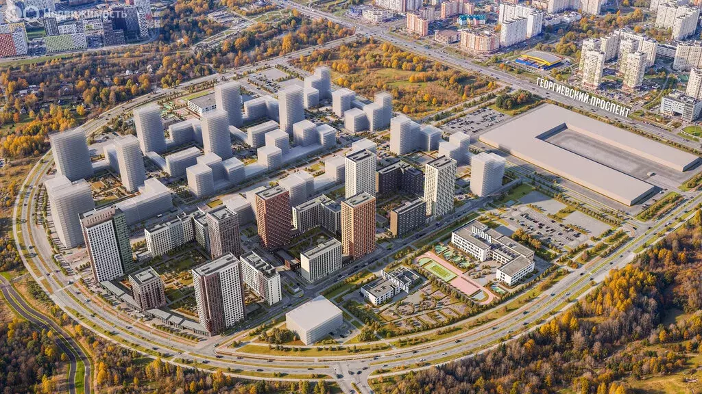 1-комнатная квартира: Зеленоград, 22-й микрорайон, ЖК Зелёный Парк ... - Фото 1