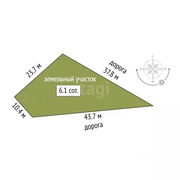 Участок в Крым, Симферопольский район, Перовское с/пос, с. Ключи ул. ... - Фото 2