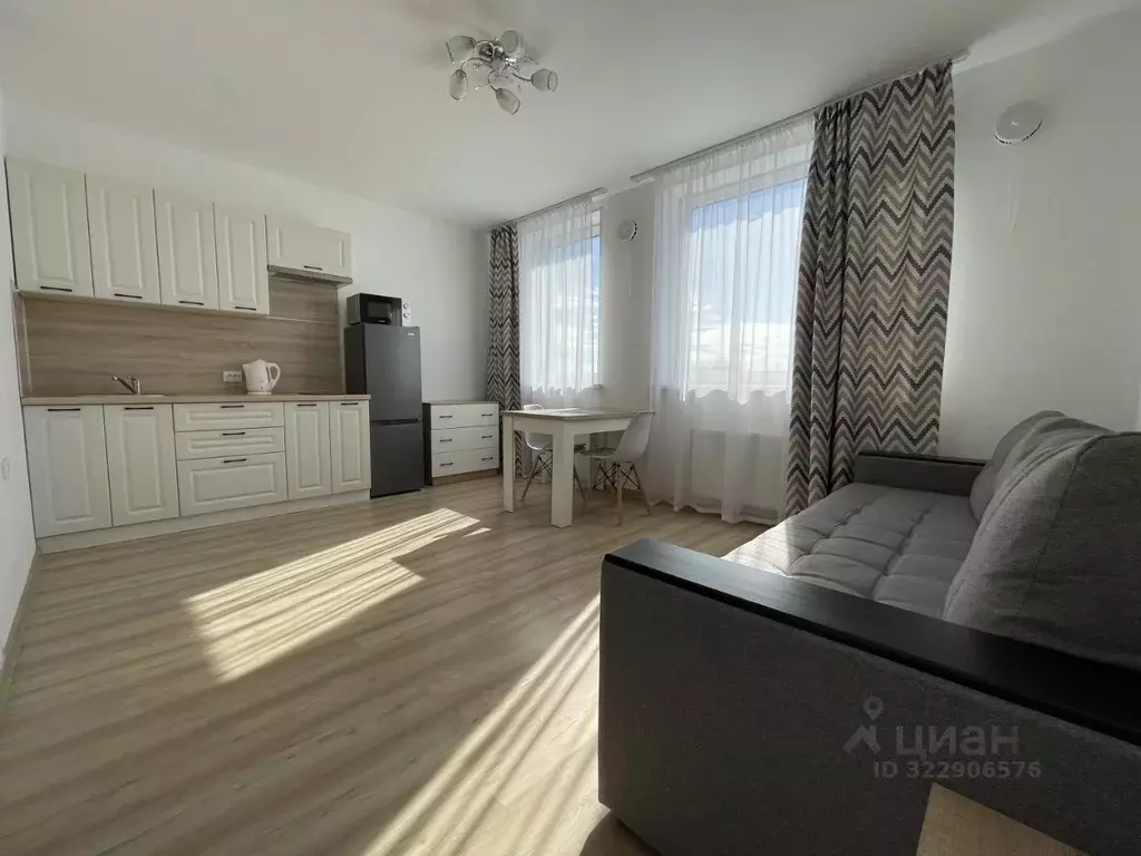 Студия Свердловская область, Екатеринбург ул. Рябинина, 49А (27.0 м) - Фото 1