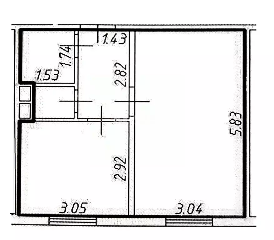 1-к кв. Московская область, Балашиха ул. Мещера, 14 (34.5 м) - Фото 2