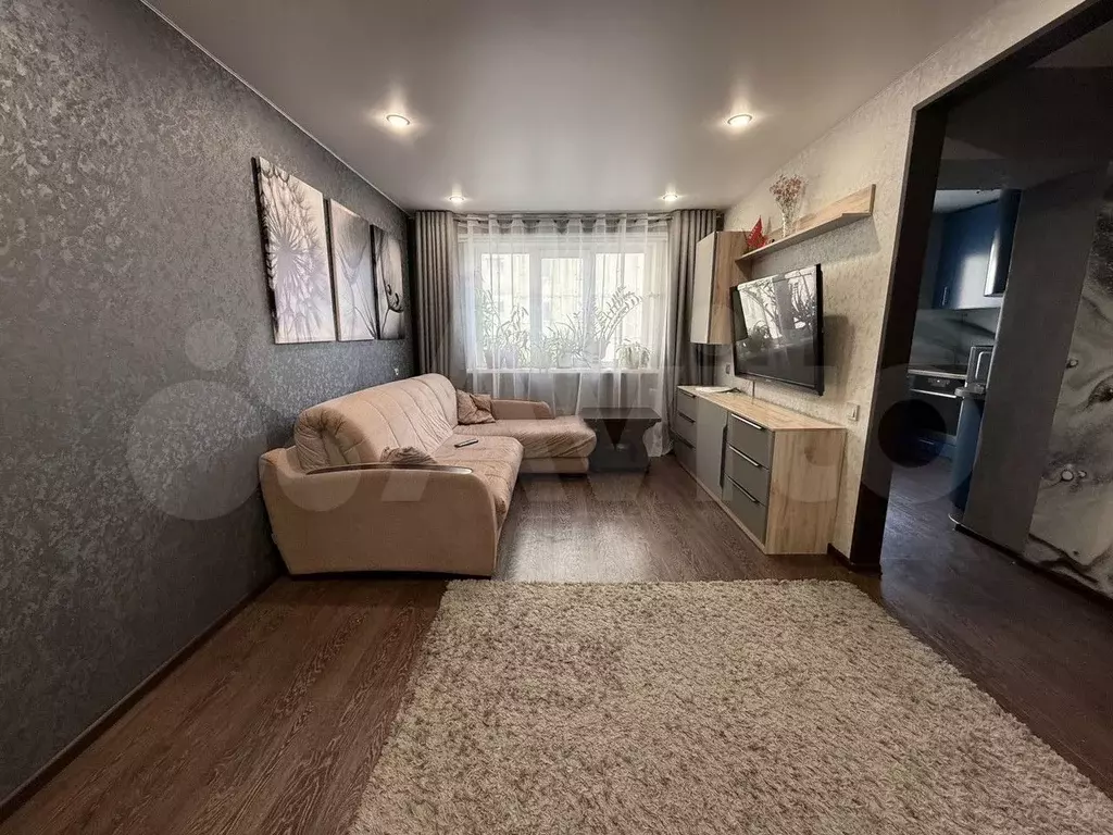 3-к. квартира, 57,8 м, 2/5 эт. - Фото 0