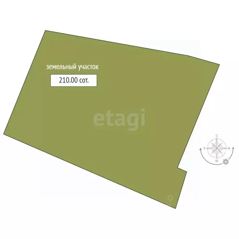 Участок в Брянская область, Брянский район, с. Глинищево  (210.0 сот.) - Фото 2