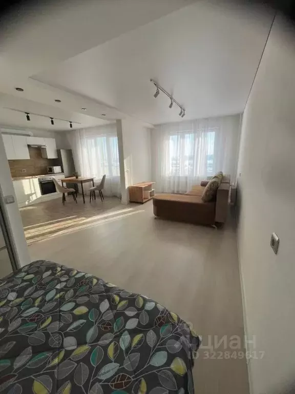 1-к кв. Татарстан, Зеленодольск ул. Ленина, 11к2 (42.0 м) - Фото 2