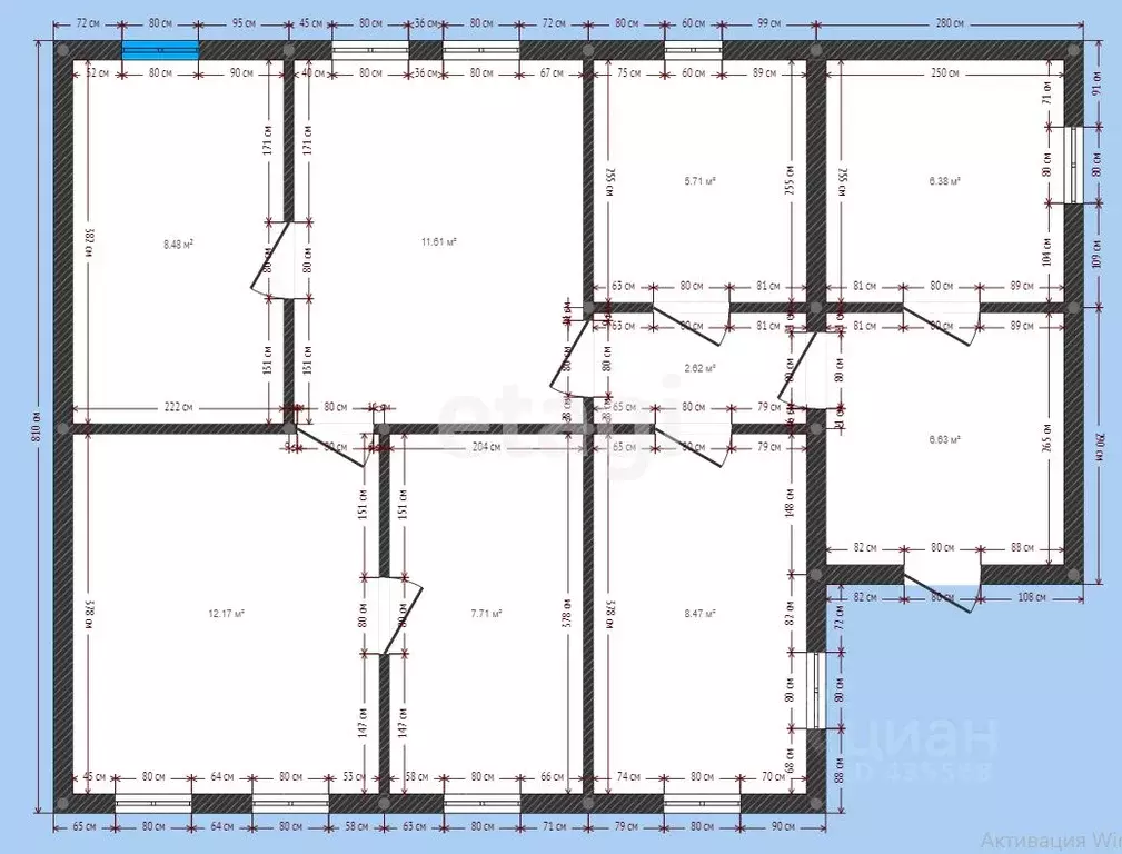 Дом в Белгородская область, Губкинский городской округ, с. Мелавое ул. ... - Фото 2