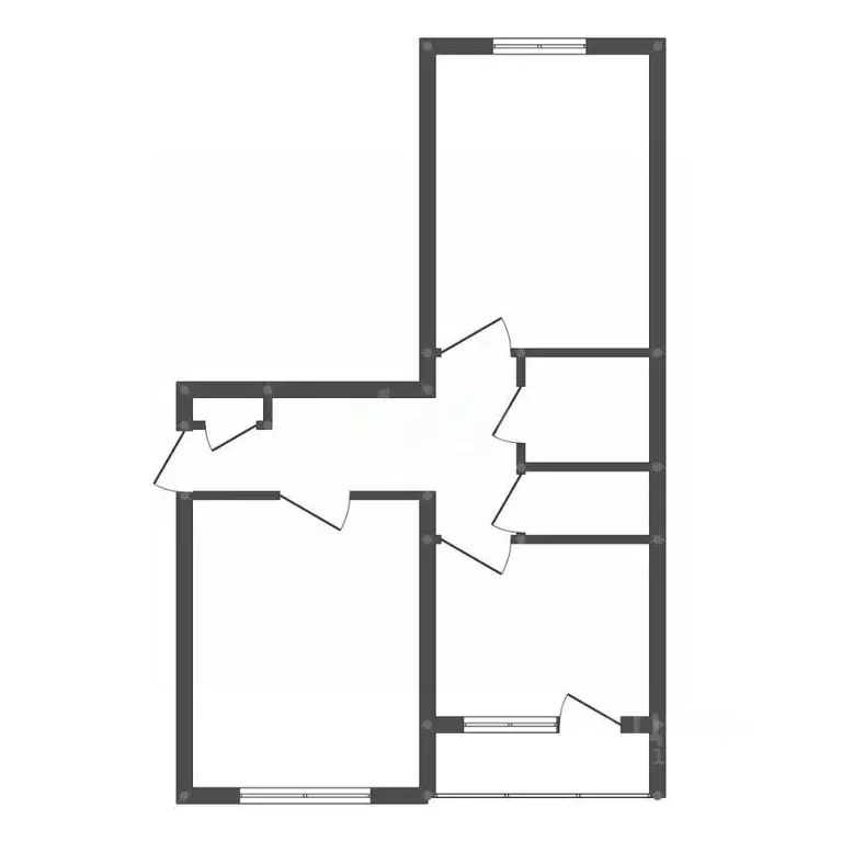 2-к кв. Амурская область, Свободный Школьная ул., 59 (49.0 м) - Фото 2