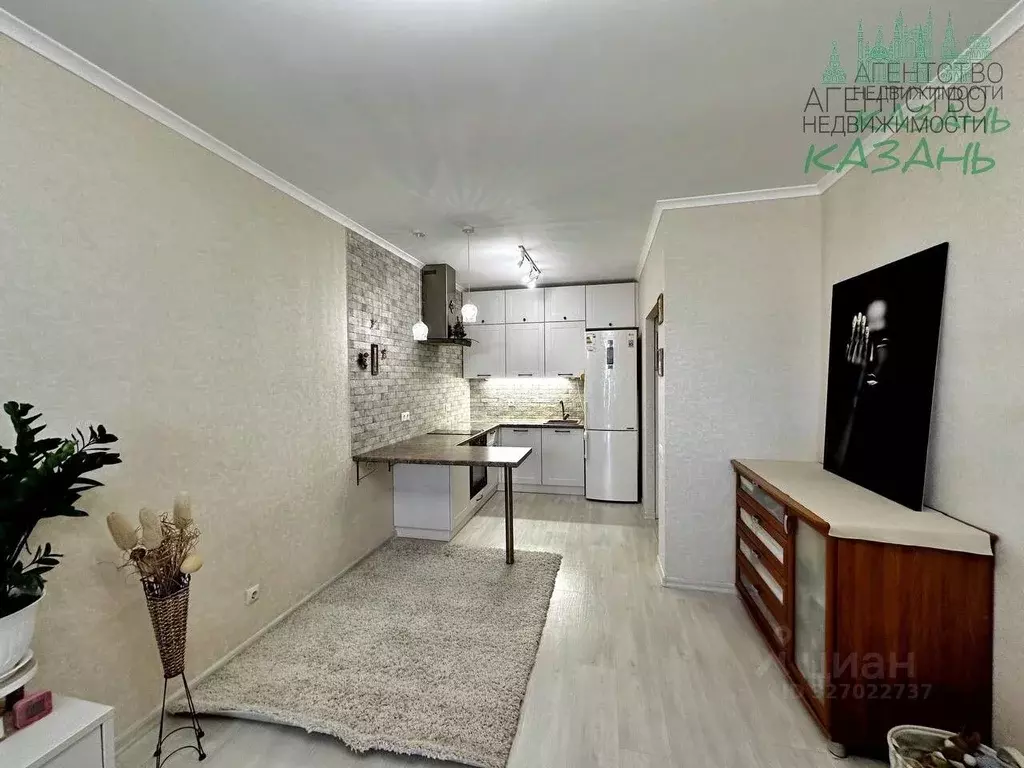 1-к кв. Татарстан, Казань ул. Азата Аббасова, 5 (44.5 м) - Фото 2