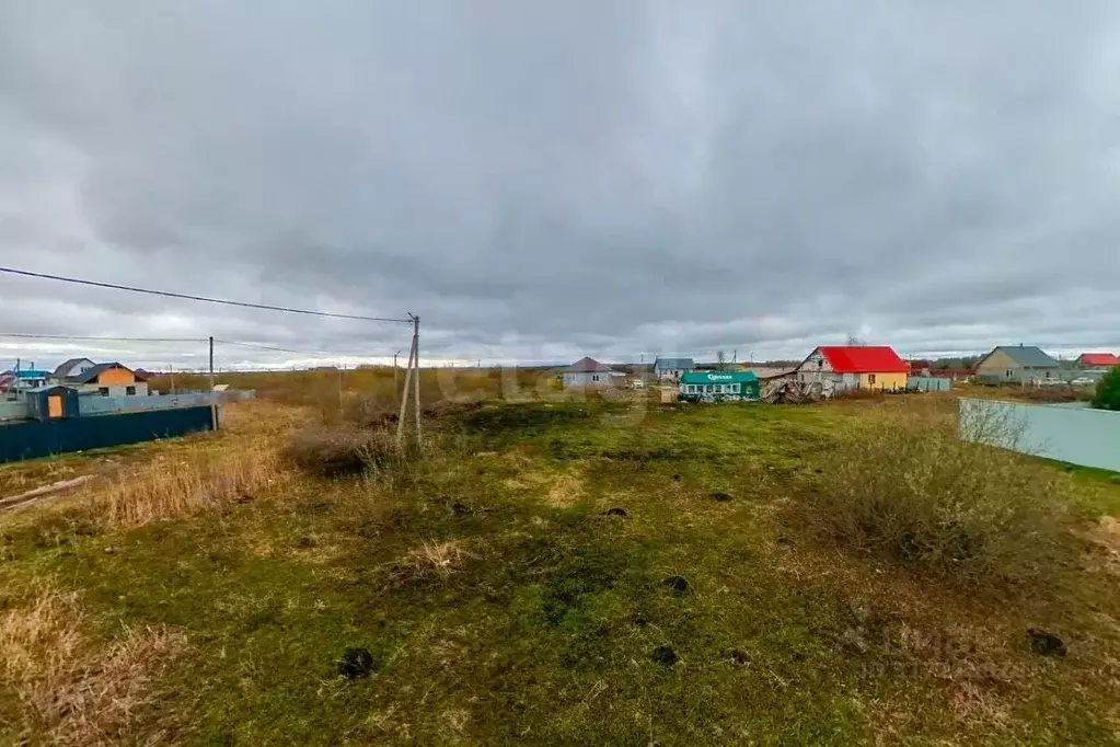 Участок в Тюменская область, Тюменский район, д. Есаулова ул. Лазурная ... - Фото 1