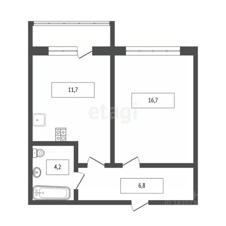 1-к кв. Краснодарский край, Новороссийск ул. Матвейкина, 1Ак2 (39.3 м) - Фото 1