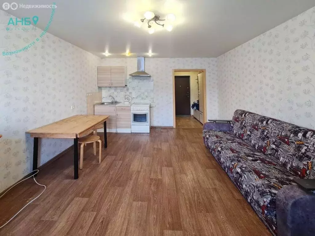 Квартира-студия: Новосибирск, улица Виктора Уса, 15 (23.4 м) - Фото 1