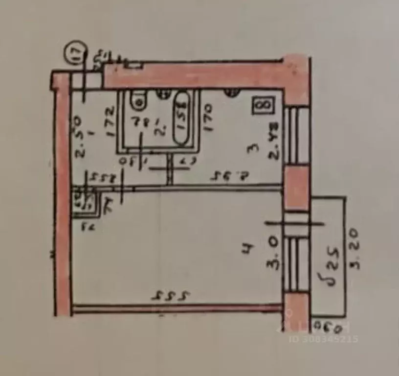 1-к кв. Марий Эл, Йошкар-Ола Медицинская ул., 9 (30.6 м) - Фото 1