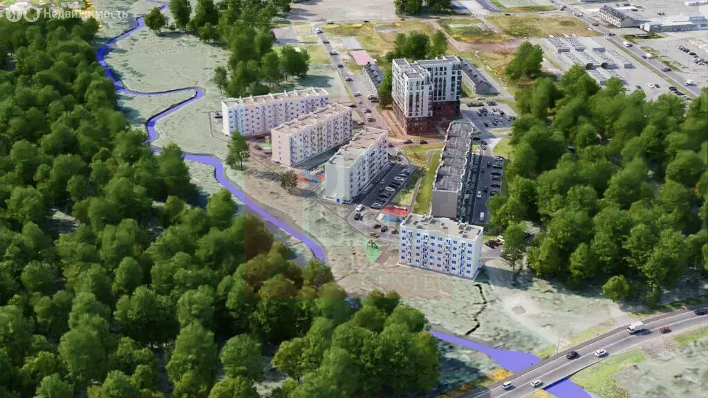 1-комнатная квартира: Калининградская область, Гурьевск (23.93 м) - Фото 0