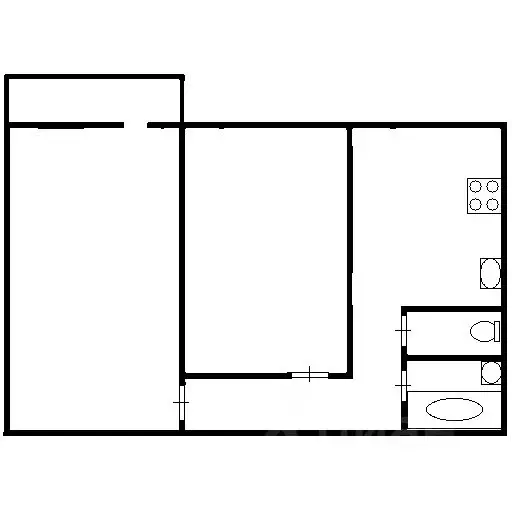 2-к кв. Московская область, Красногорск городской округ, д. Глухово ... - Фото 2