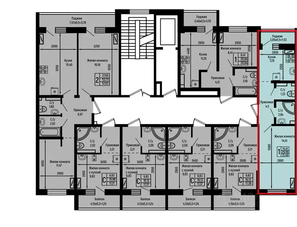 1-к кв. Краснодарский край, Туапсинский муниципальный округ, с. Небуг ... - Фото 2