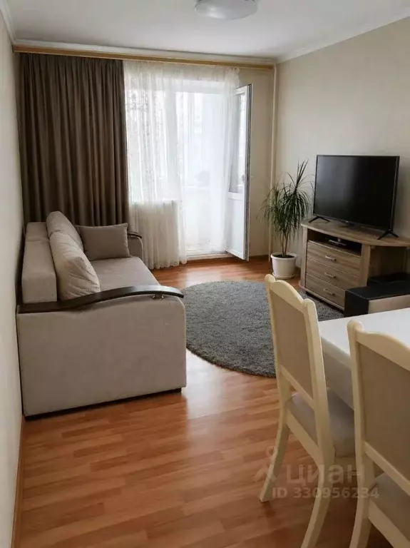 2-к кв. Самарская область, Чапаевск ул. Куйбышева, 7 (42.9 м) - Фото 1